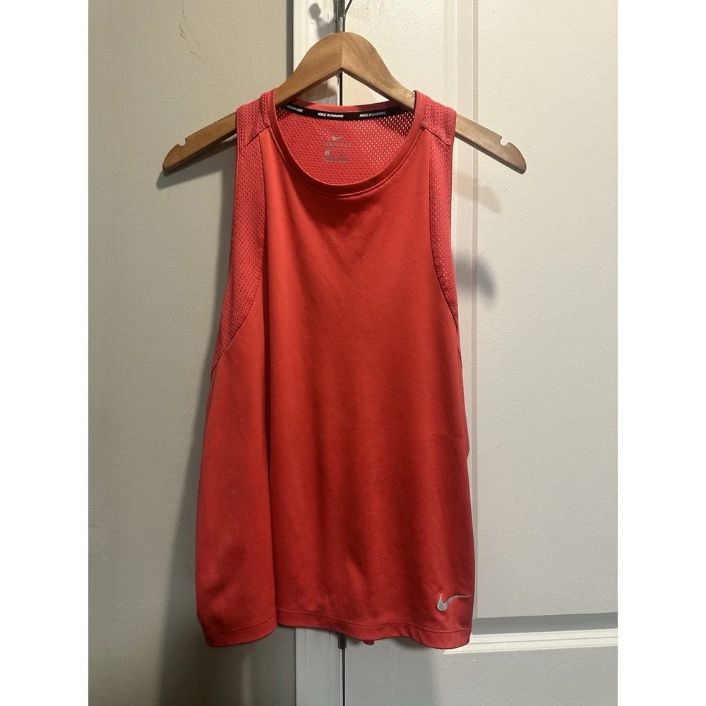Nike Dri Fit Tank Coral Large‎